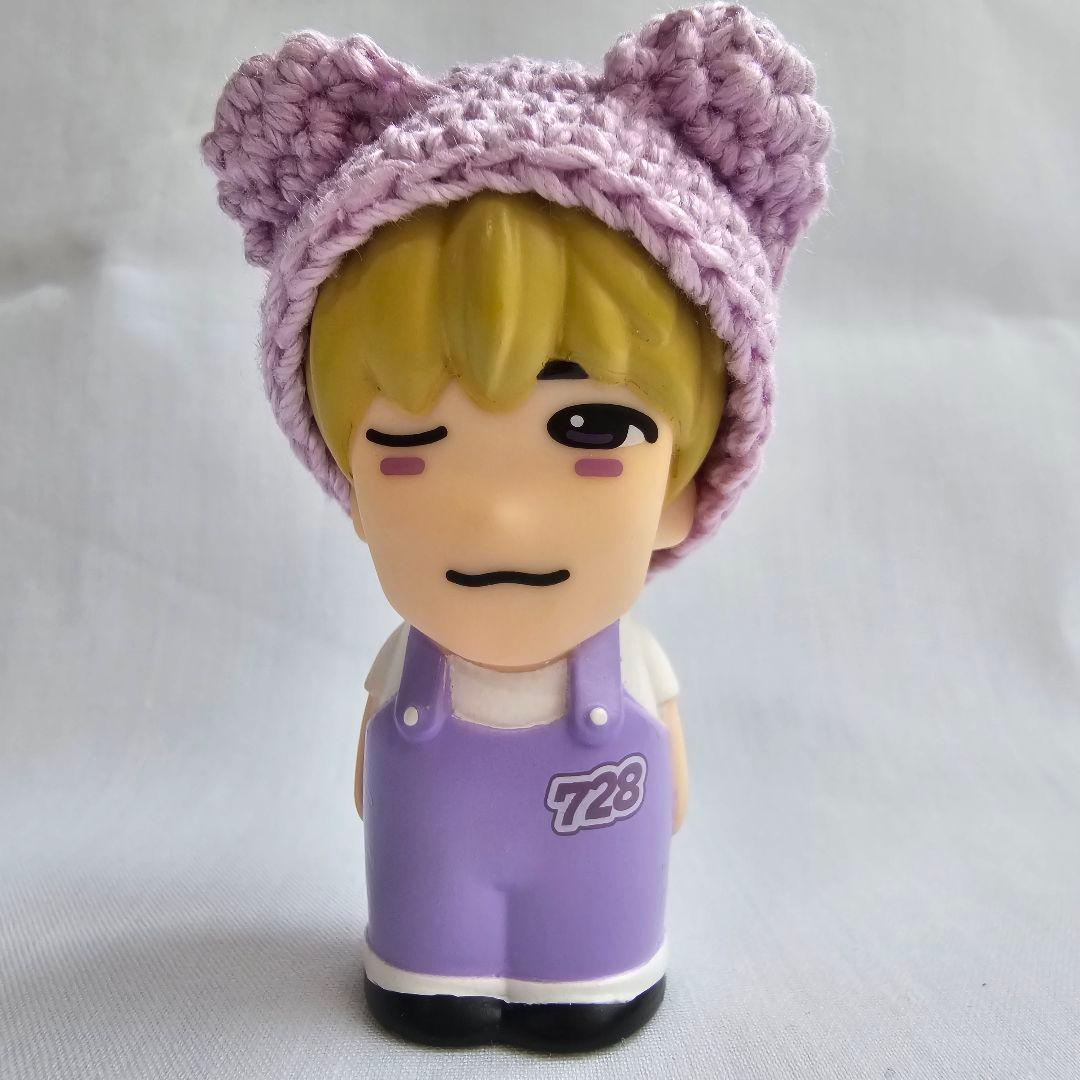 ハンドメイド　なにわ男子指人形　くま耳帽子　オーダー受付中