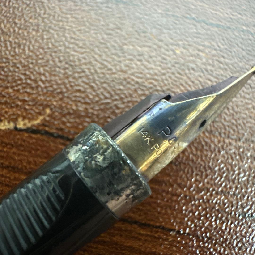 ★ヴィンテージ★PARKER75万年筆スターリングシルバー14Kペン先
