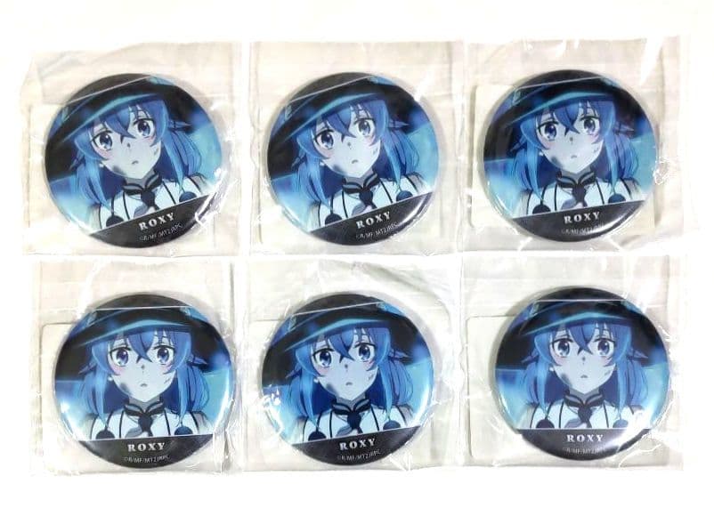 無職転生Ⅱ DMM スクラッチ 缶バッジ ロキシー・ミグルディア 6点セット