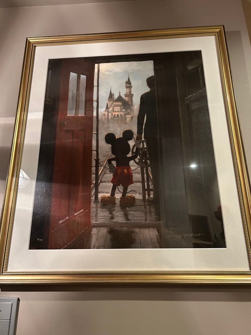 s*n様 【希少・真作】ミッキー＆ウォルト・ディズニー　ディズニー公認アート