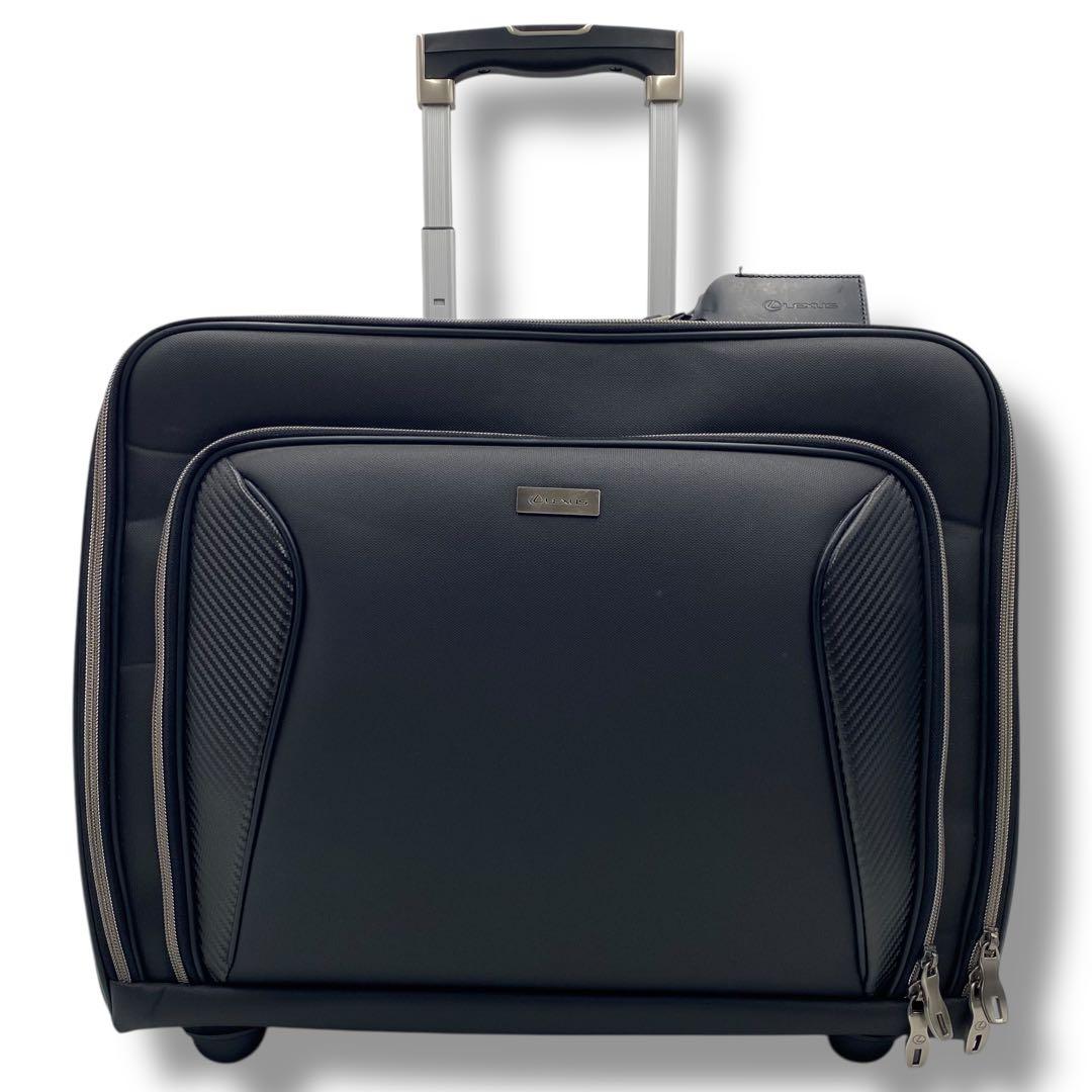 希少品✨️ LEXUS ビジネス キャリーバッグ トロリーケース レザー 大容量