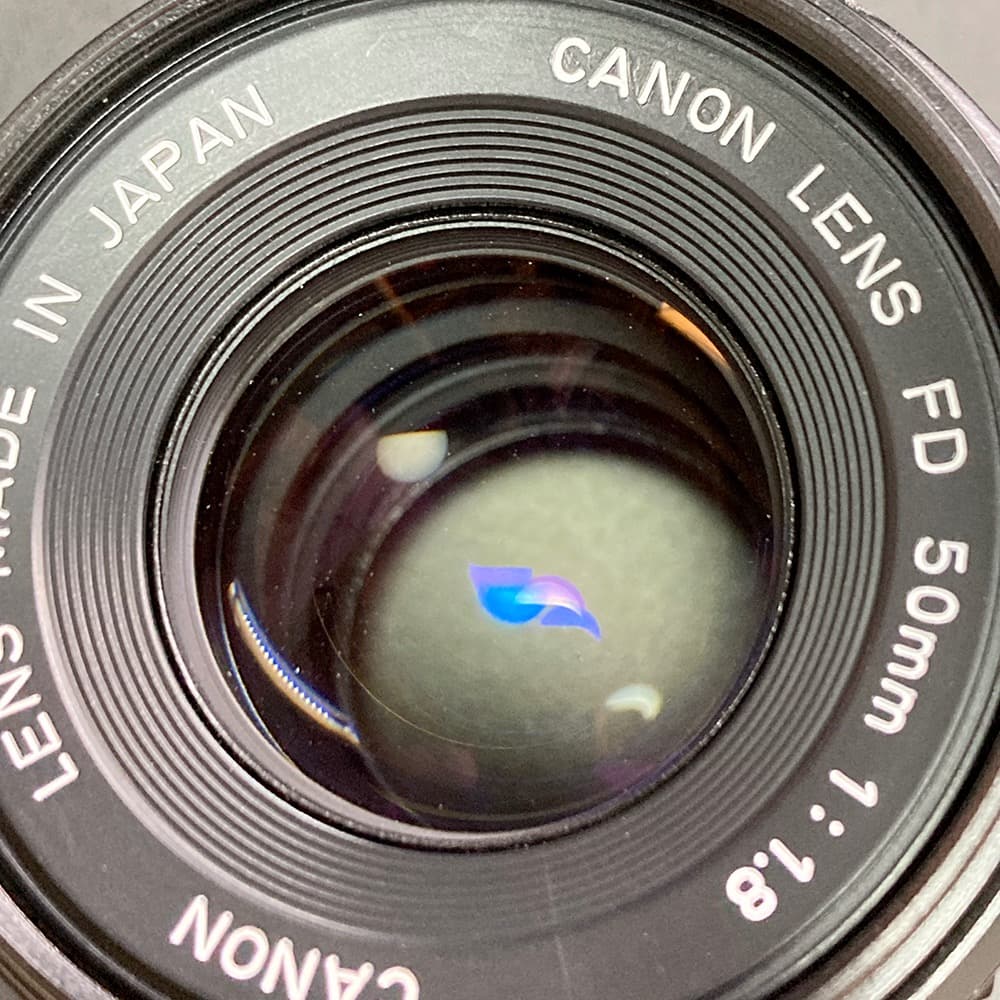 動作品・実写確認済 Canon A-1＋NEW FD 50mm f1.8