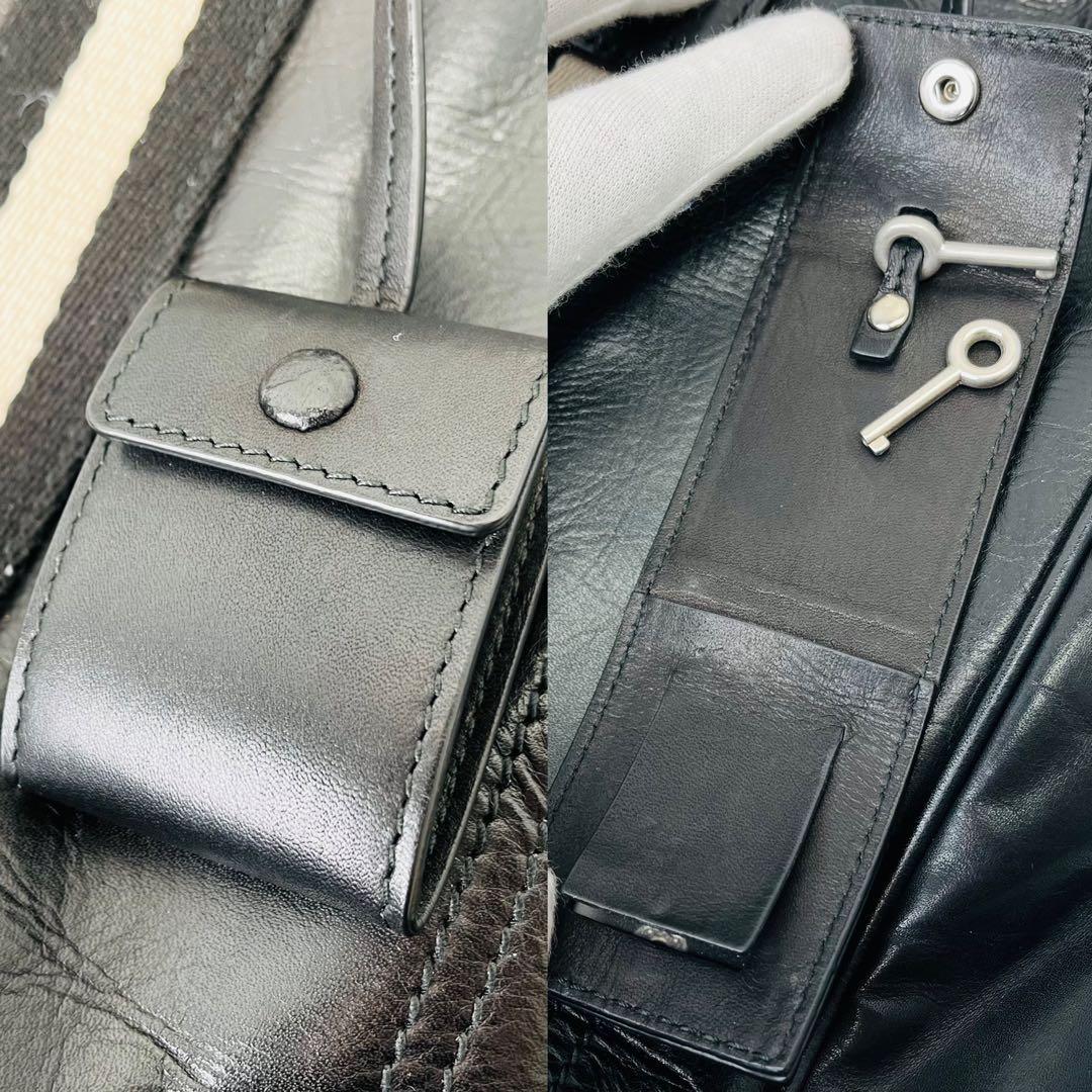 状態完備✨ BALLY メンズビジネスバッグ ブリーフケース ブラック レザー