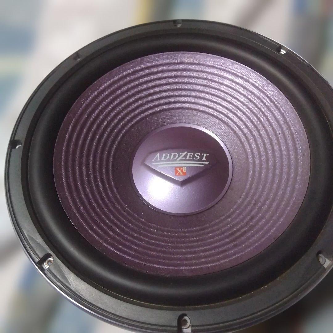 当時物　希少品　ADDZEST SRM3090 30cm SUBWOOFER　①