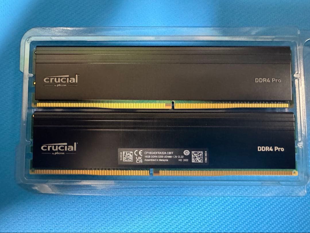 待*い様 crucial メモリ DDR4-3200 32GB Kit 16GB
