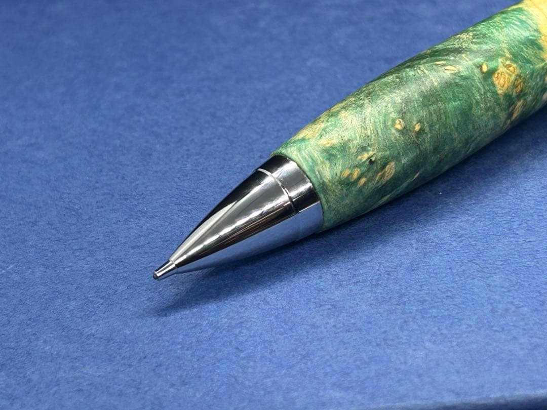 【早い者勝ち】メープルスタビライズドウッド　ボールペン0.5 金色金具変更