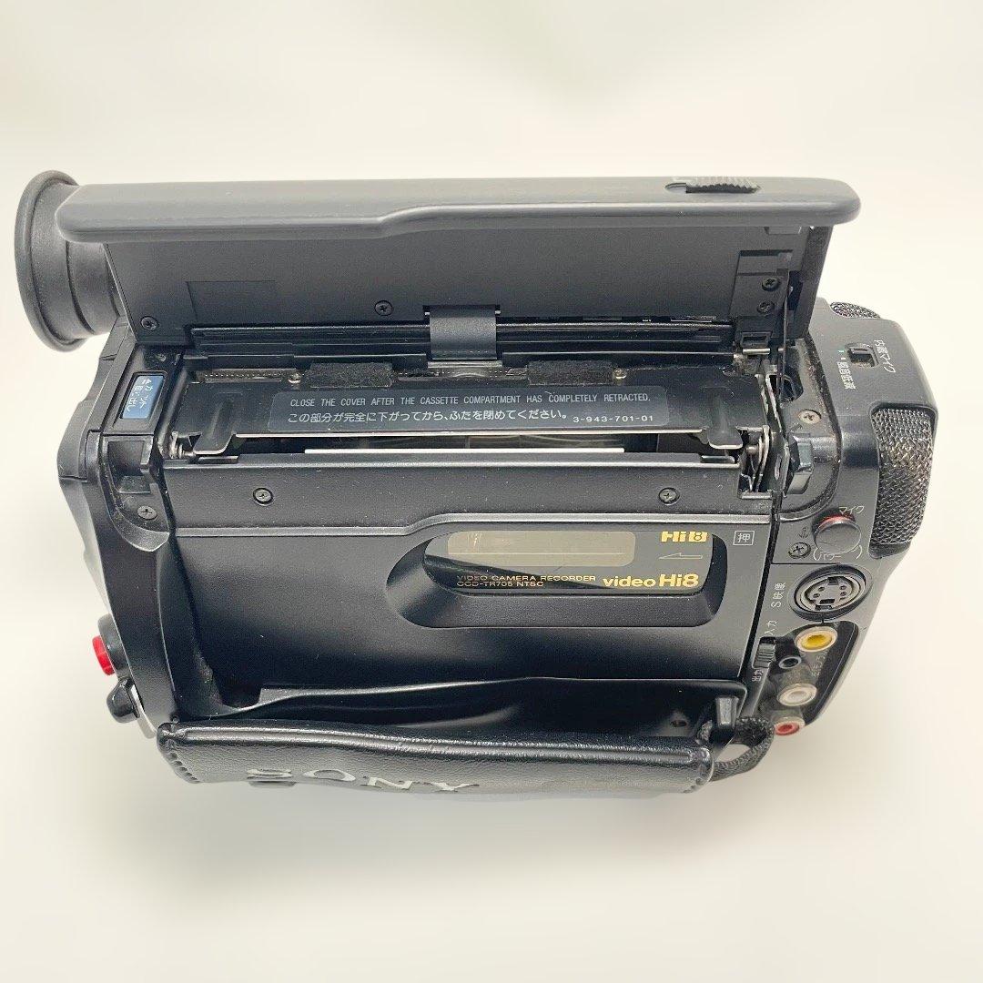 録再OK✨CCD-TR705 SONY Hi8ビデオカメラ 8mm 送料無料