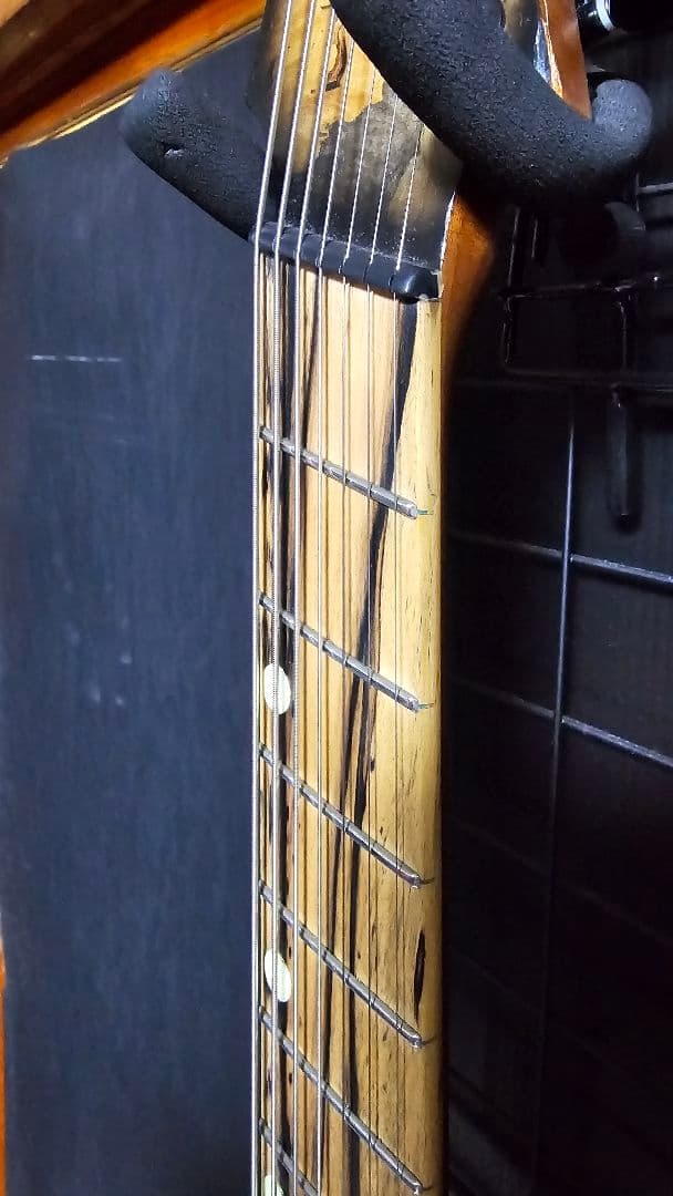 ギター Legator Ninja N7FOD Jupiter Buckeye Burl