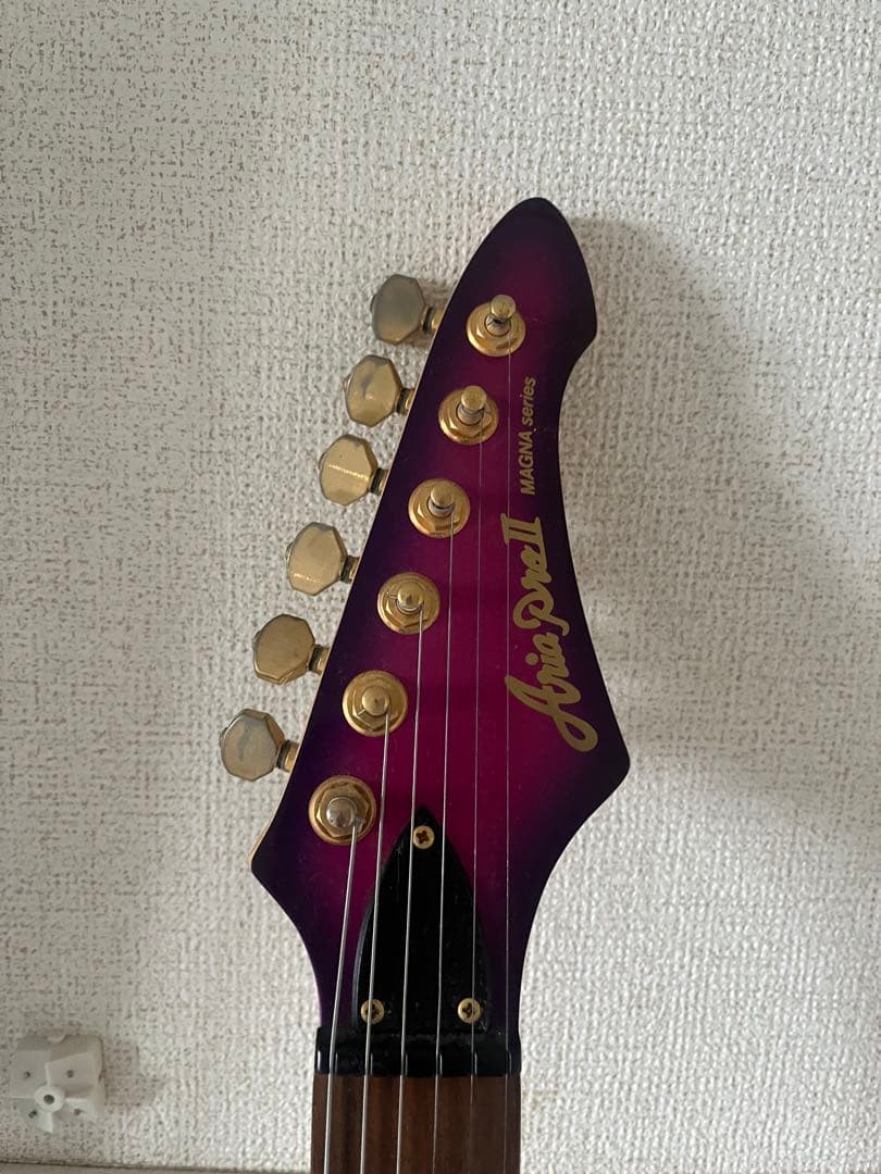 【希少】Aria Pro II MAGNA series パープル エレキギター