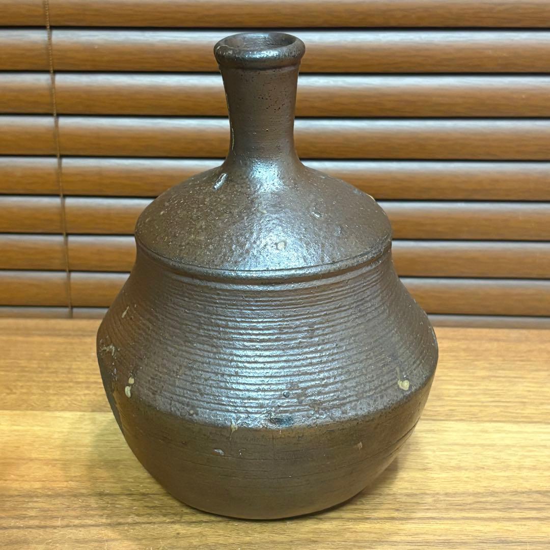 古備前焼　変わり徳利