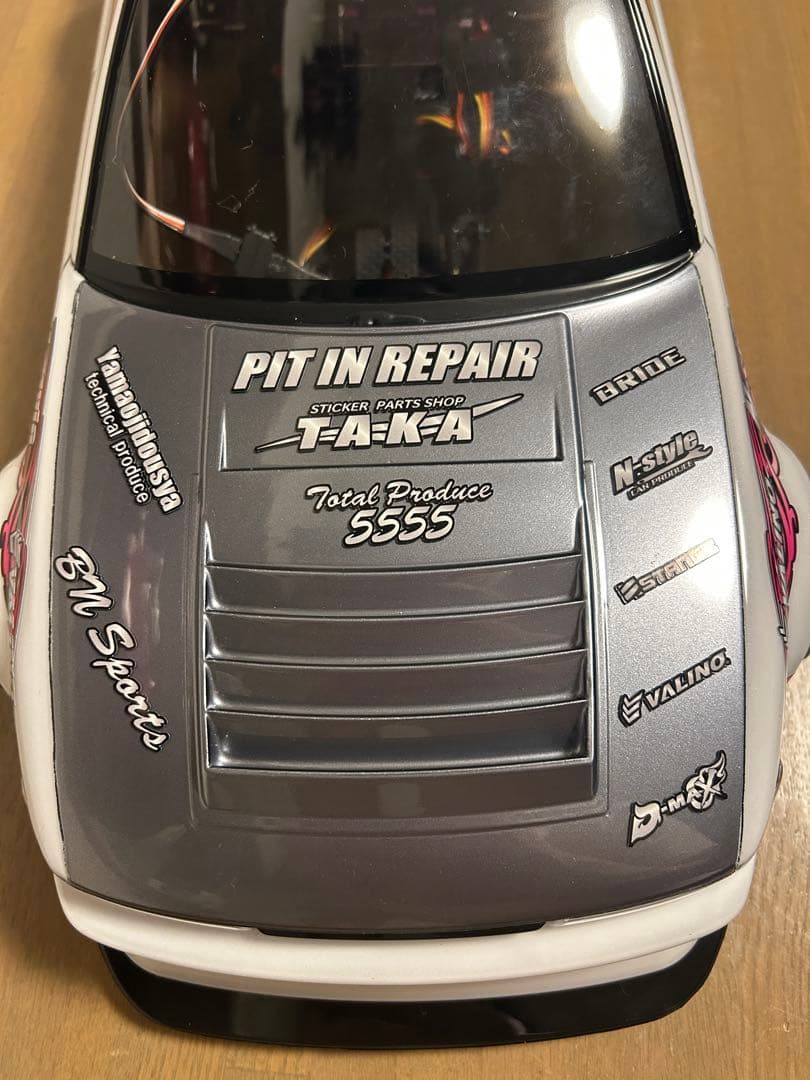 アディクションS13中村直樹ストリートはVer冨永仕様　Taka ステッカ