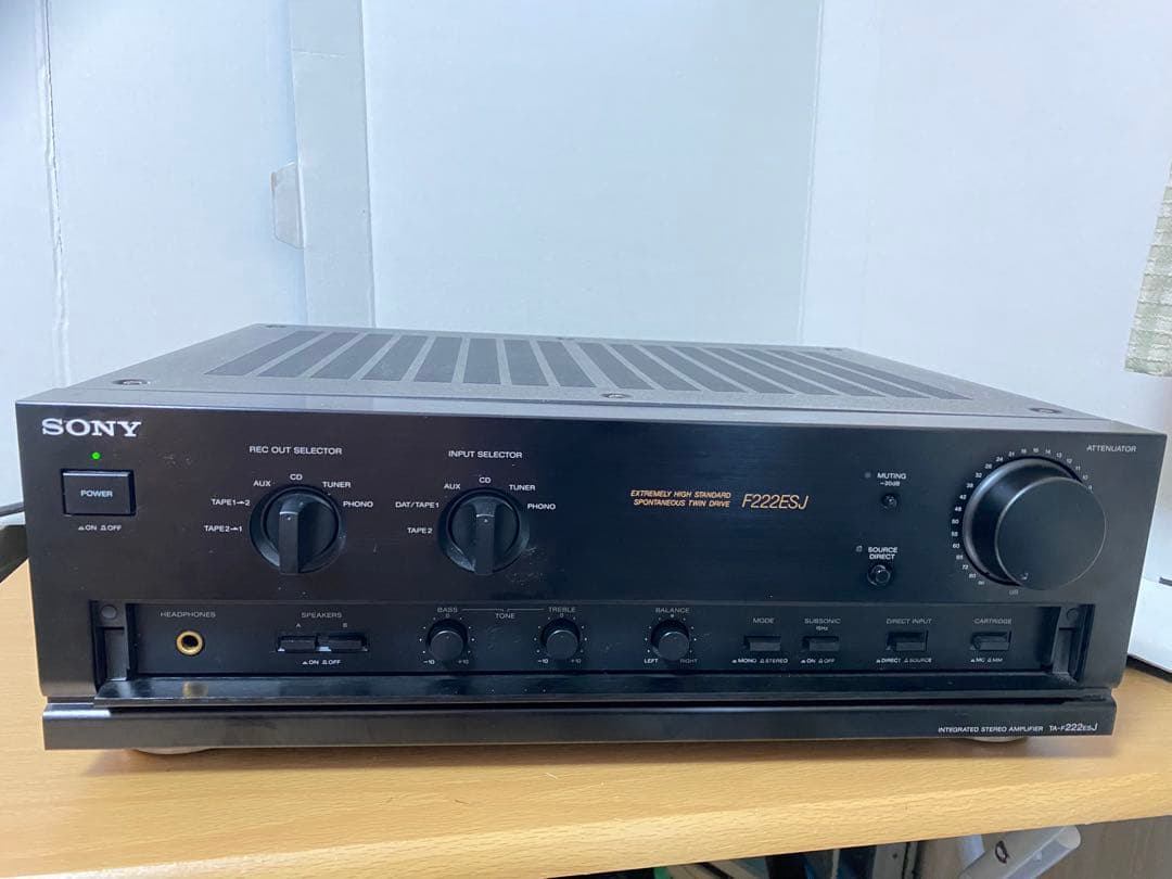 SONY F222ESJ アンプ