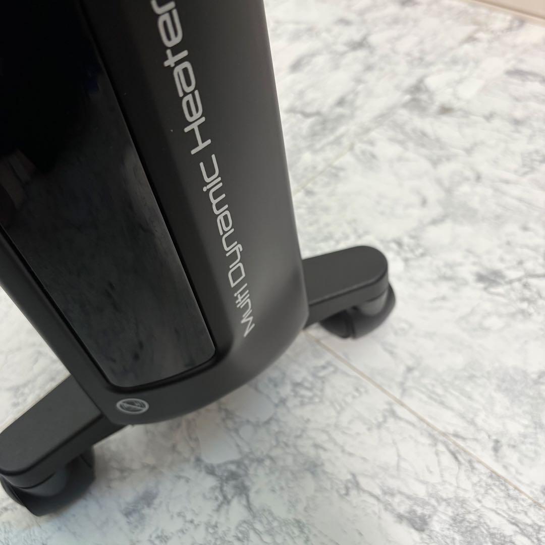 美品✨除菌済み✨リモコン付き　デロンギ　ヒーター　ブラック　MDHU15-BK