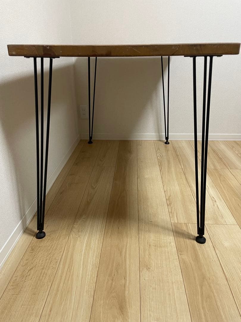 LOWYA(ロウヤ)　ヴィンテージ　ダイニングテーブル　天然木　120