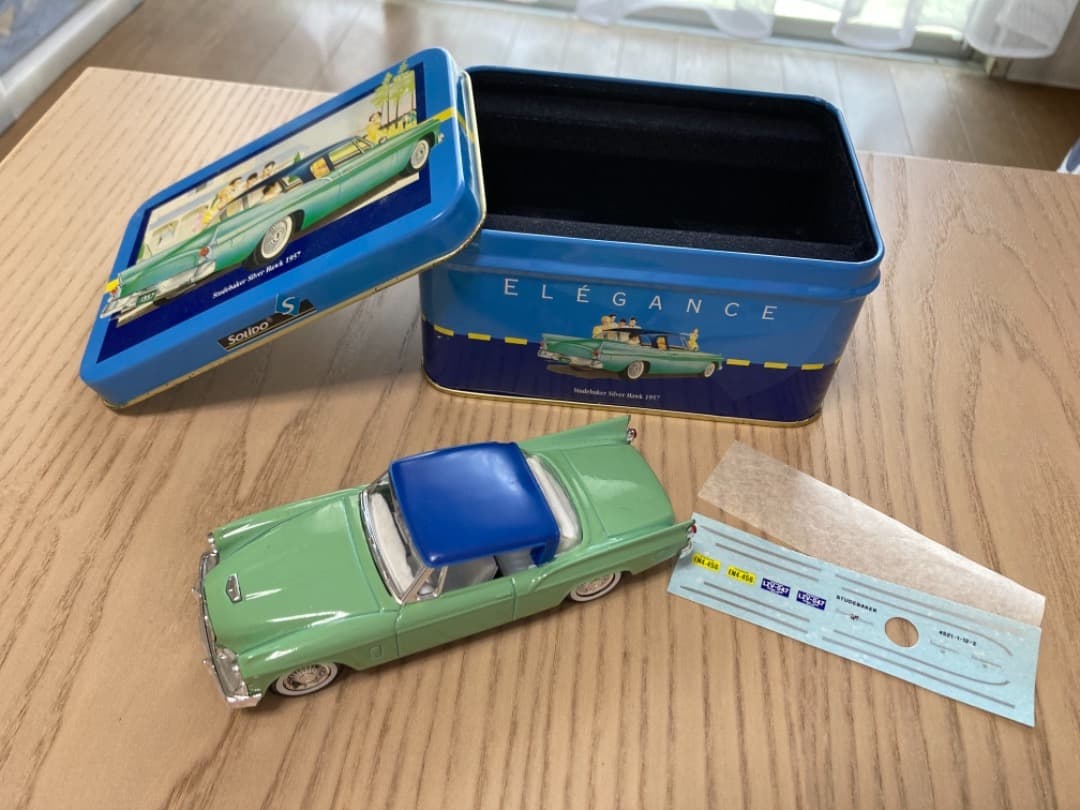 フランスのミニカー（シルバーホーク1957）