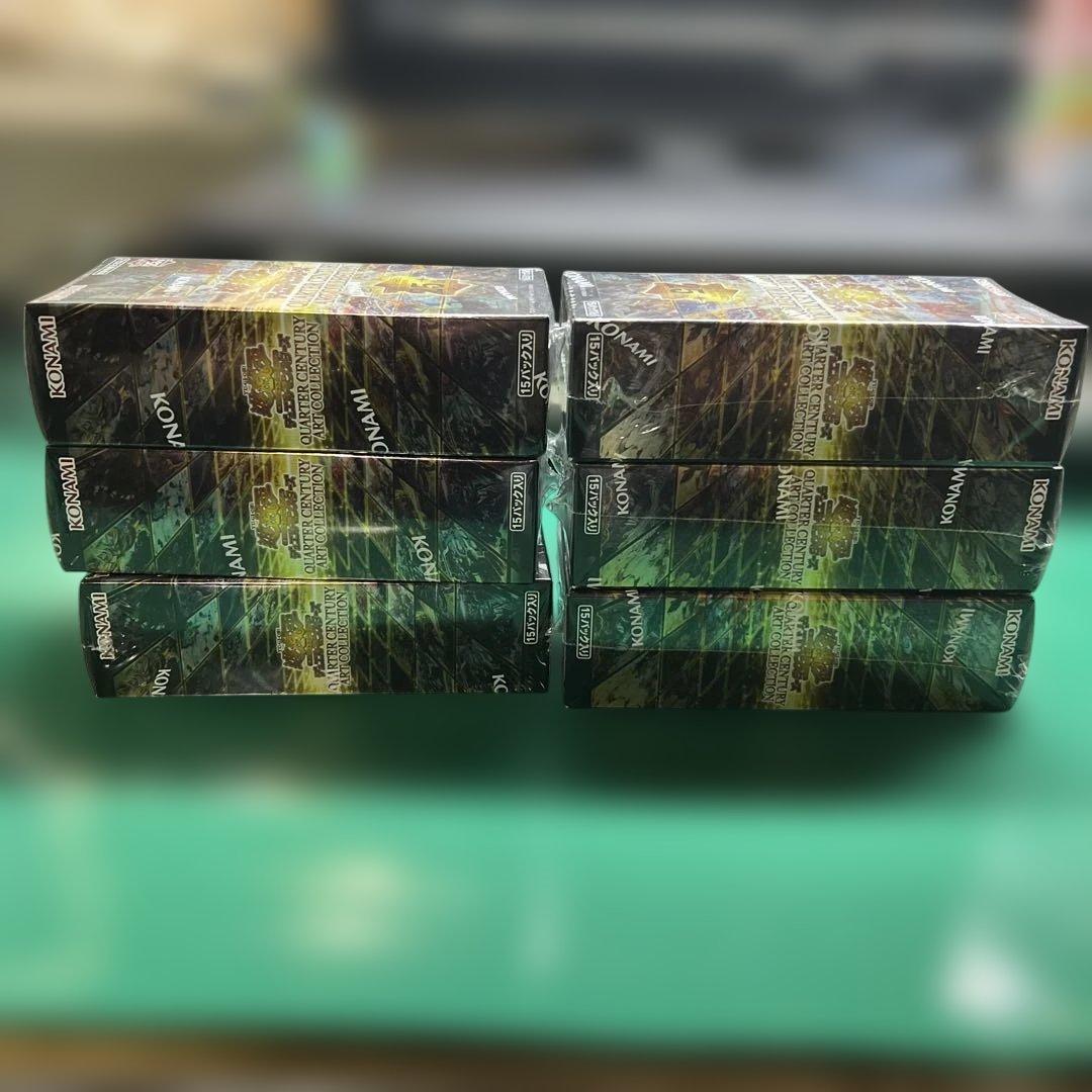 遊戯王 QUARTER CENTURY ART COLLECTION 6BOX