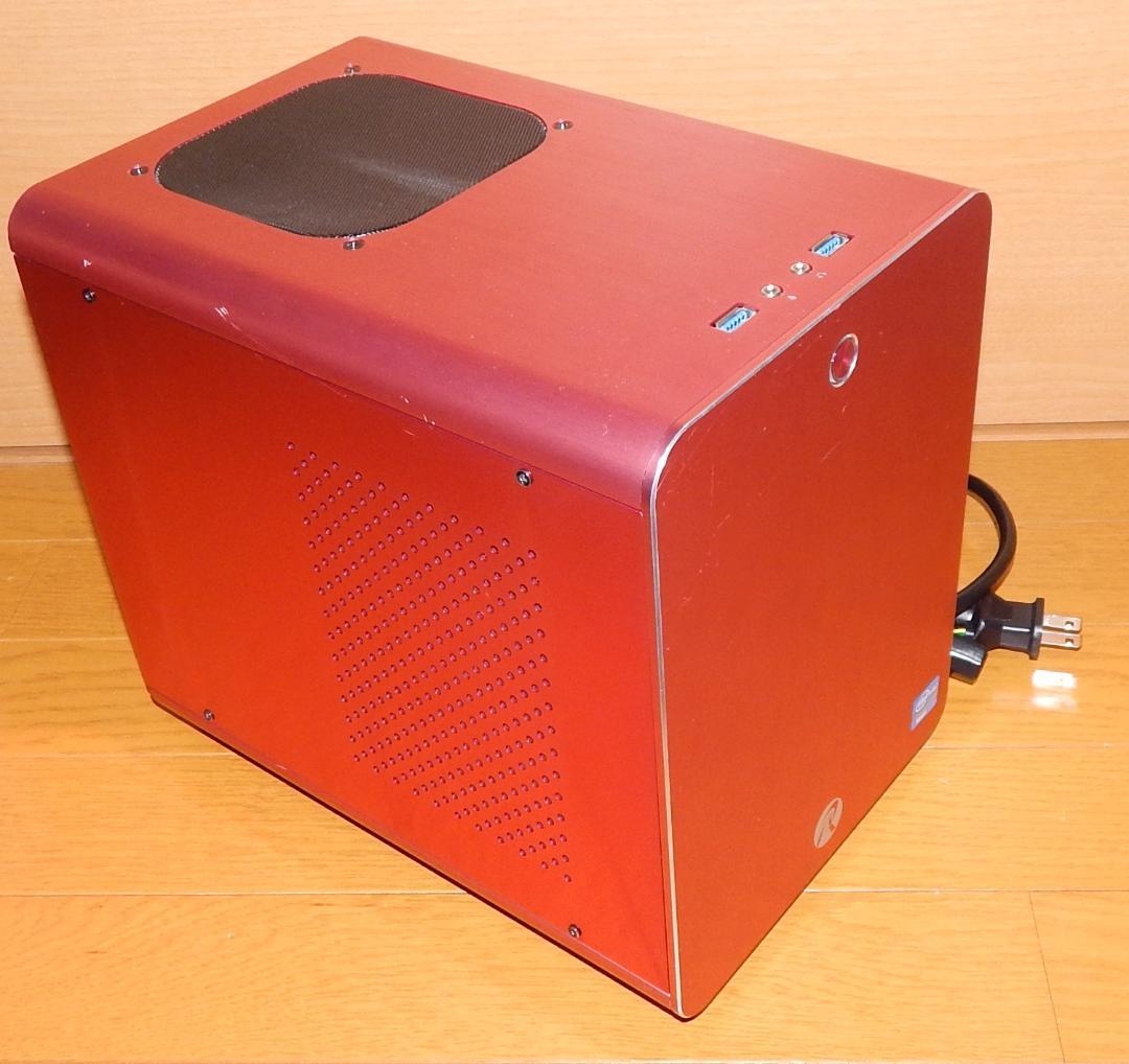 自作 小型デスクトップPC　Core i3 8100/256GB/Win11