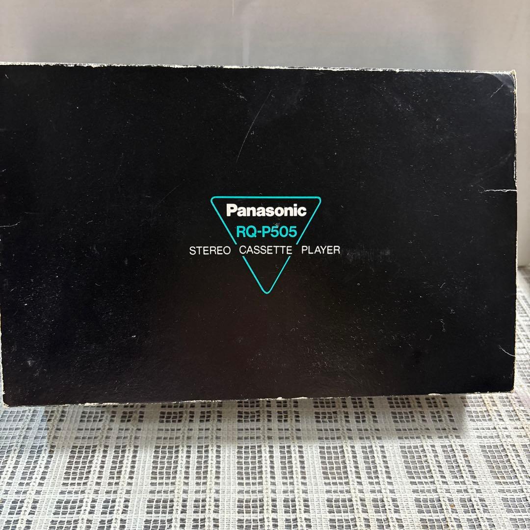 パナソニック　Panasonic カセットプレイヤー　RQ-P505