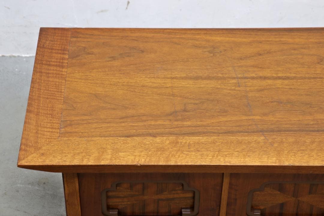 ヴィンテージ ウォールナット サイドボード コンソール ローボード 展示台 収納