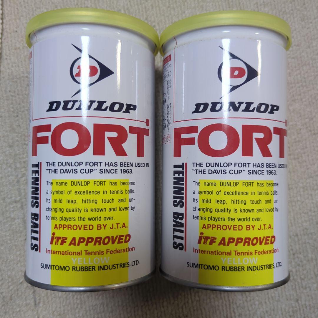 DUNLOP FORT テニスボール 24缶
