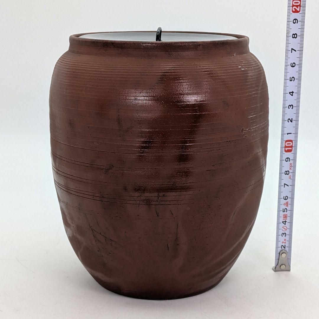 【直しあり】江戸末期 古備前 水指 合箱合布 水差 抹茶道具 茶器 食器 容器