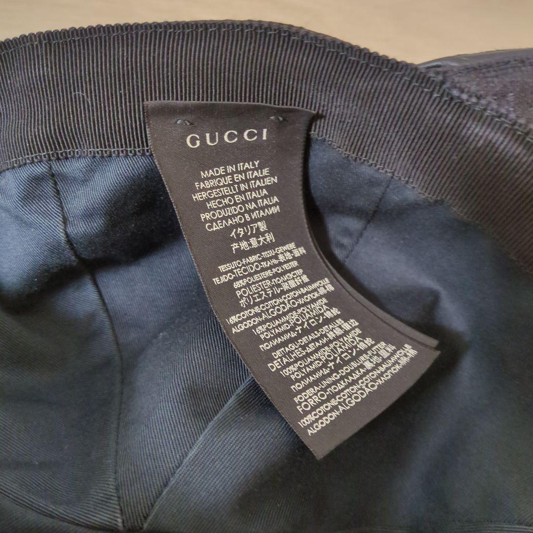 ブラック GGパターン ベースボールキャップ