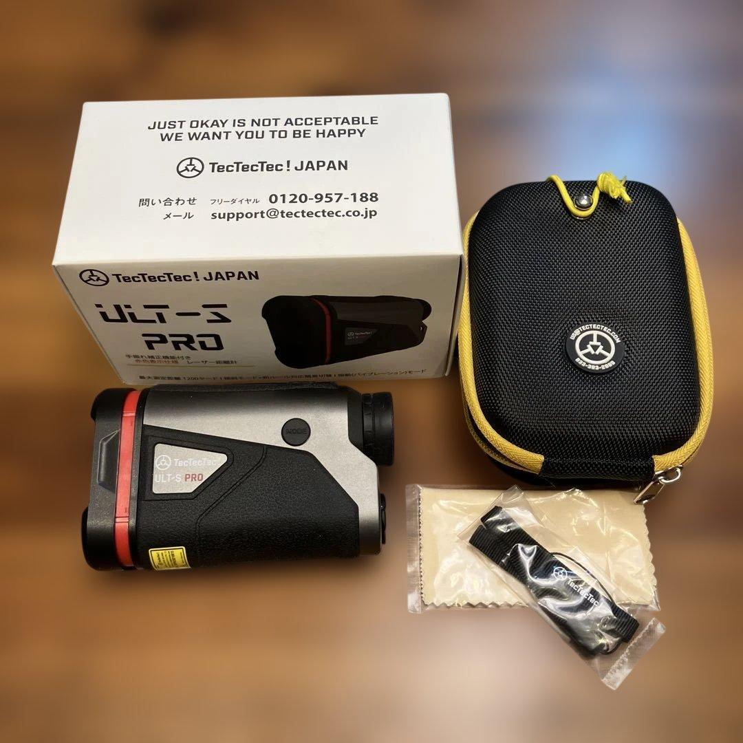 TecTecTec ULT-S PRO ゴルフ用距離計