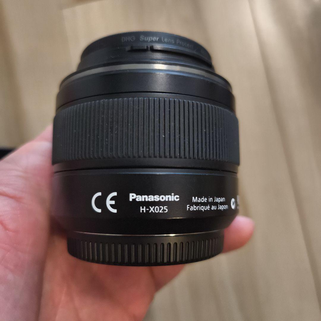 Panasonic:H-X025 パナライカ マイクロフォーサーズレンズ
