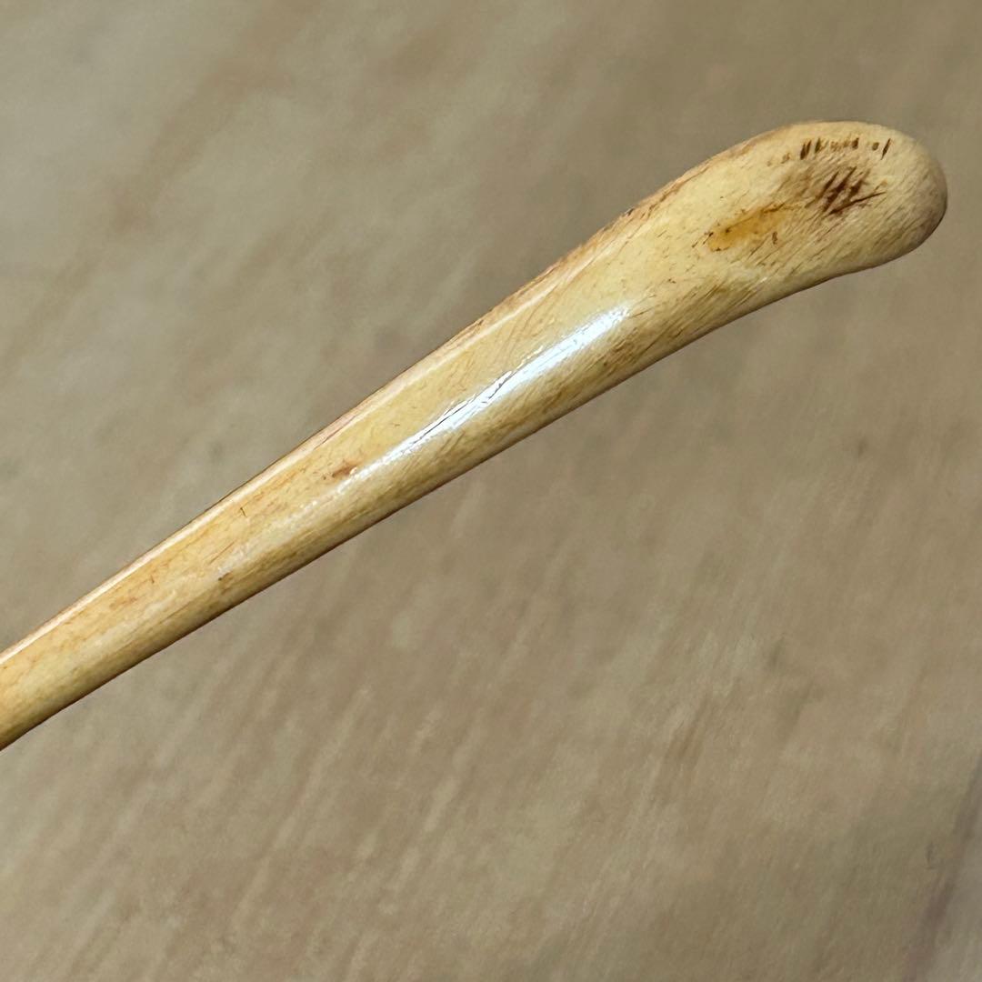 茶道具　茶杓　象牙調