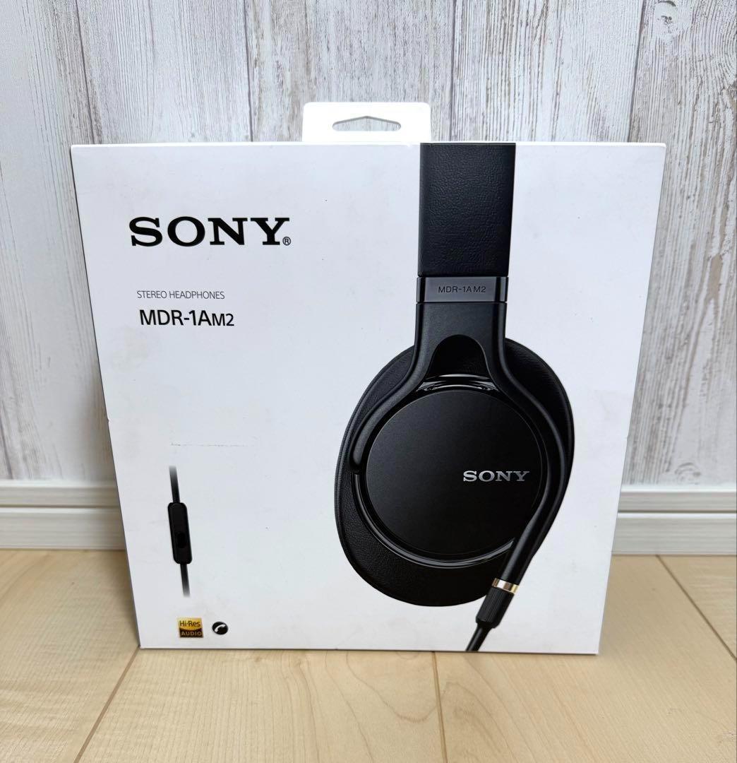 SONY MDR-1AM2 ブラック 有線ヘッドホン