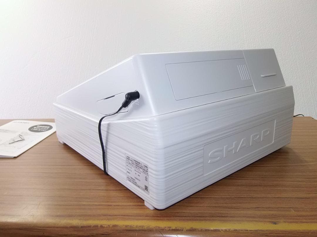 21年製美品130設定無料横型領収証シャープインボイスレジスターXE-A147
