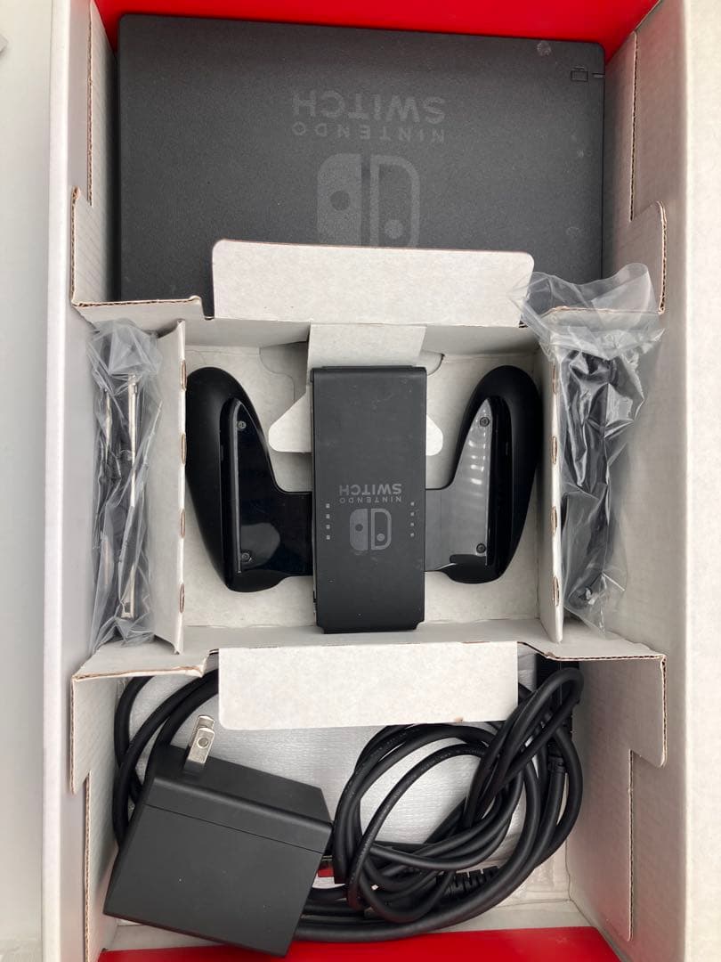 任天堂Switch ニンテンドースイッチ グレー 付属品完備 箱付き