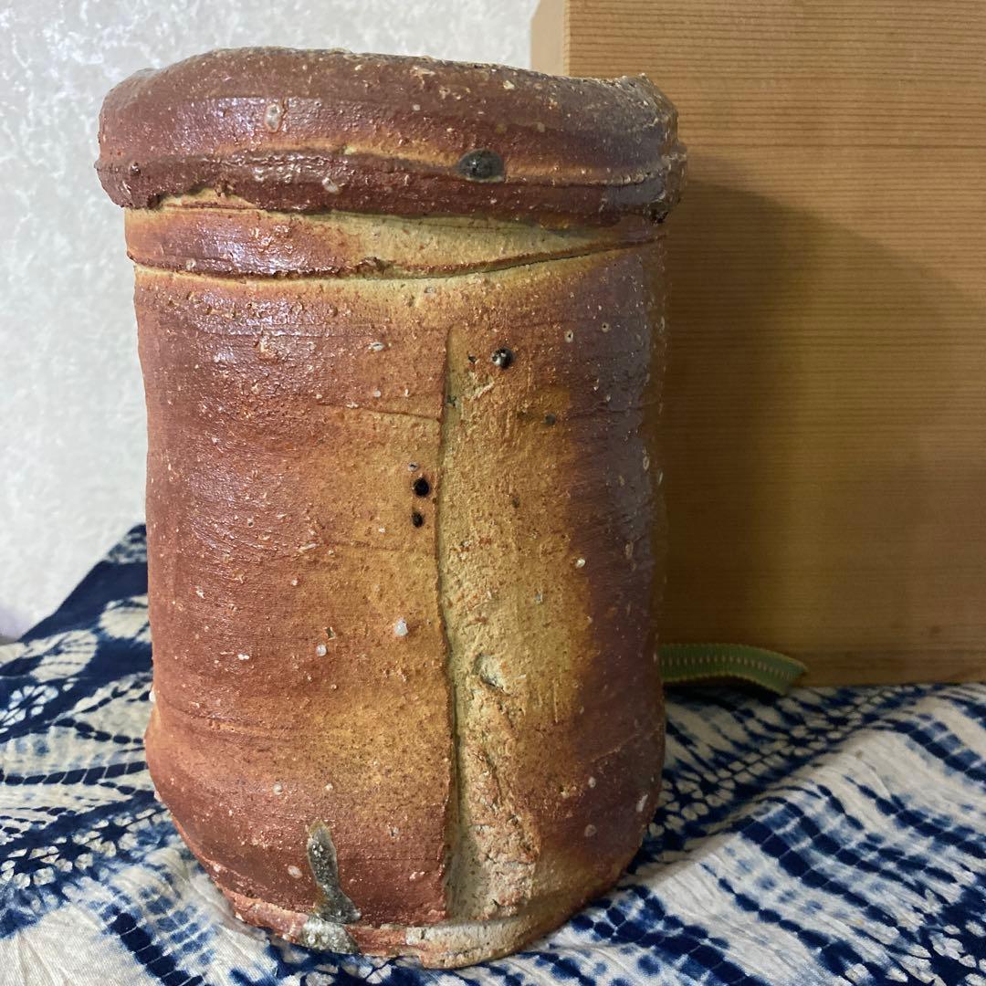 杉本貞光　信楽　花入