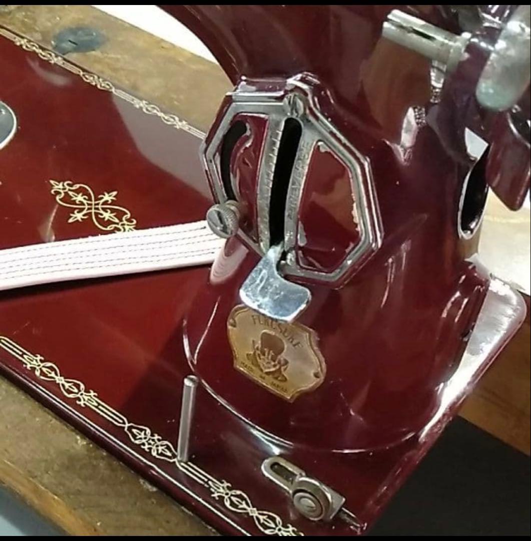 福助ミシン アンティーク FUKUSUKE 普通～革 帆布 レザー 手芸