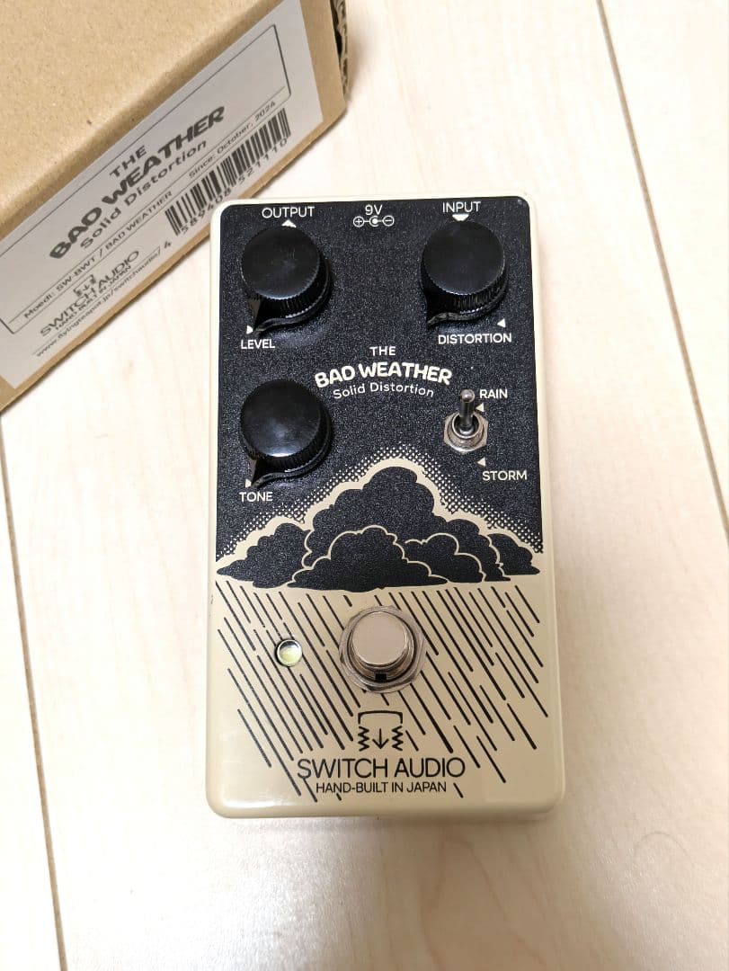 ギター SWITCH AUDIO THE BAD WEATHER Distortion