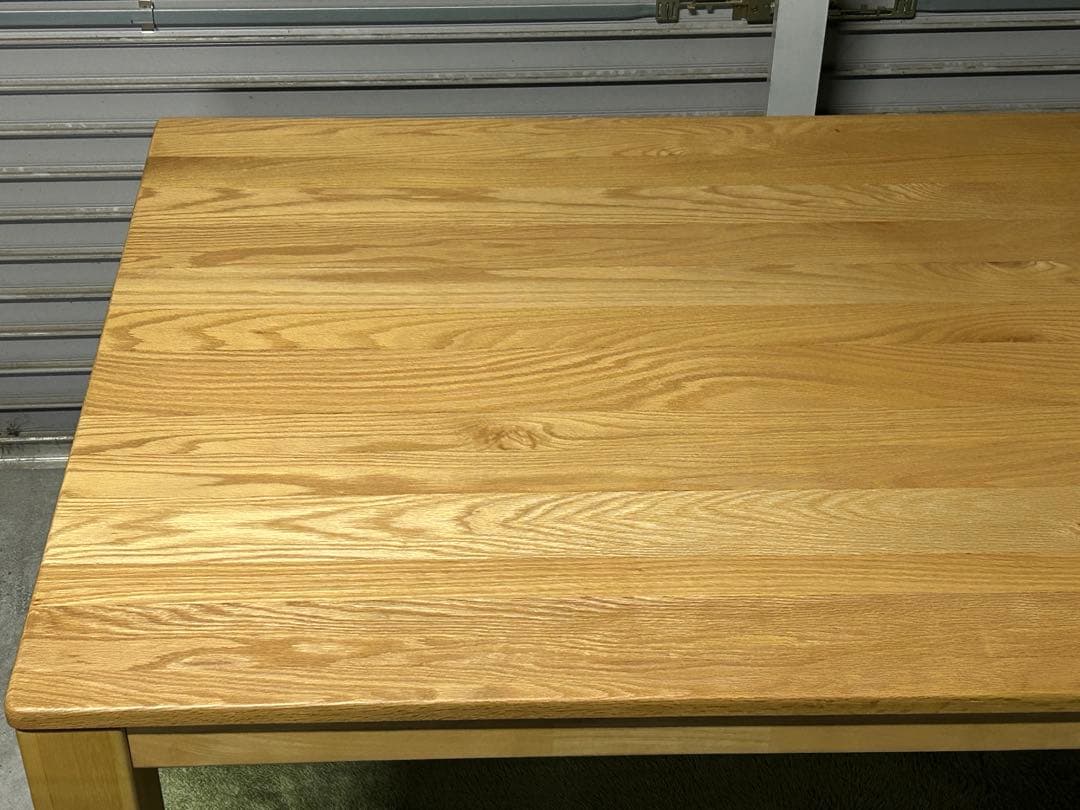 ☆山口県下松市よりダイニングテーブル 天然木 ナフコ 幅180 奥90 高71