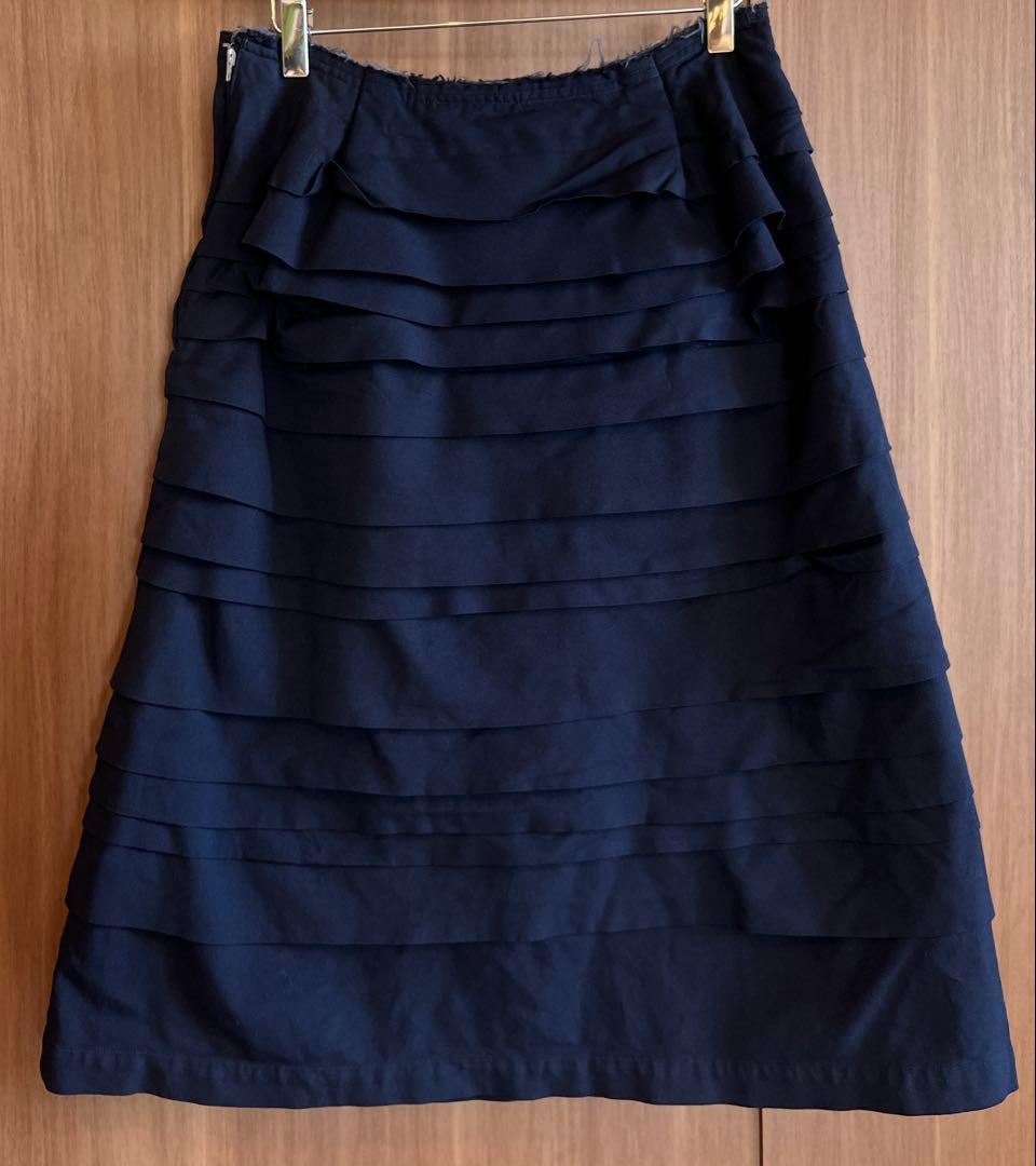 COMME DES GARÇONS コムコム ネイビー スカート AD2004