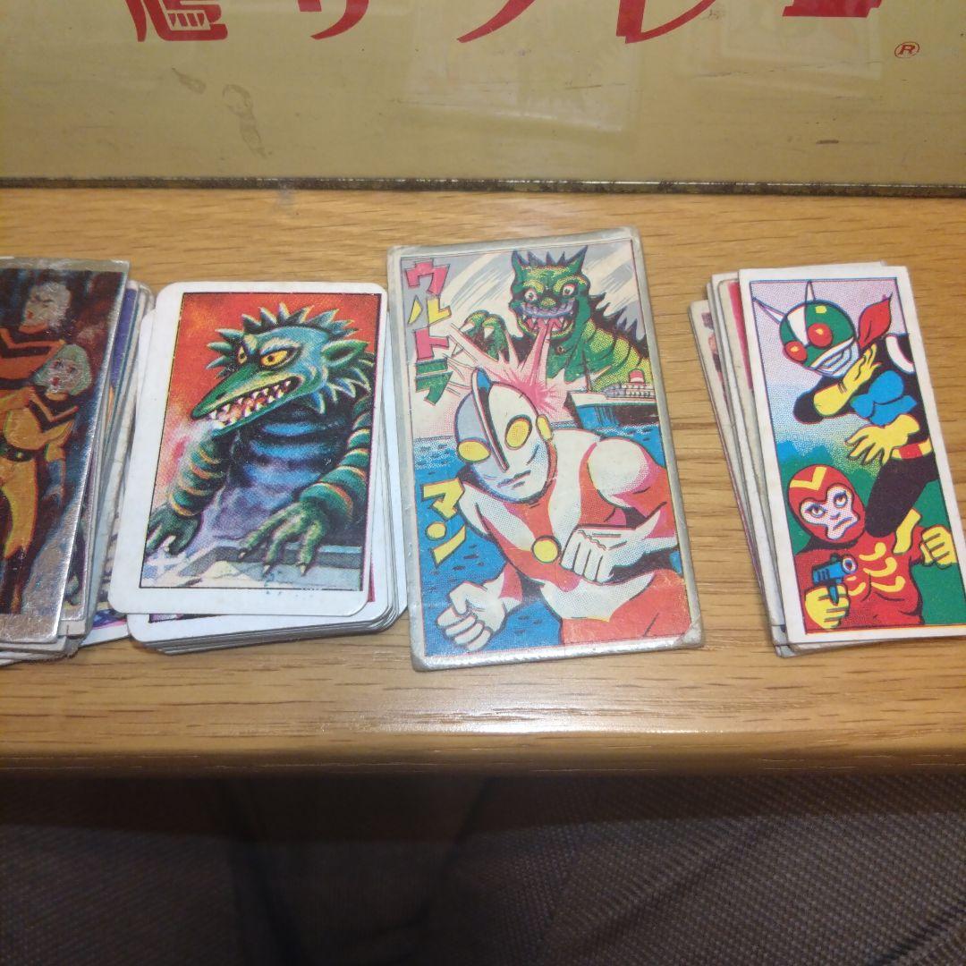 仮面ライダー　ウルトラマンなど特撮など載せれないほど大量メンコ