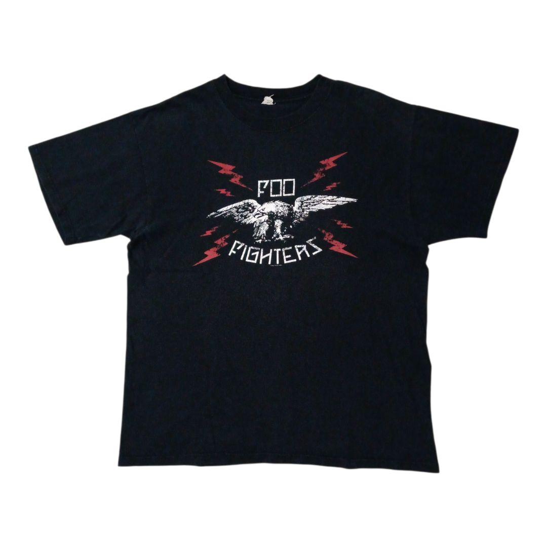 Foo Fighters Tシャツ 黒 鷲デザイン
