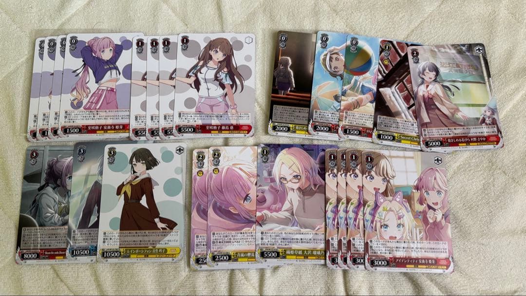 ヴァイスシュヴァルツ 蓮ノ空女学院スクールアイドルクラブ デッキ+パーツ