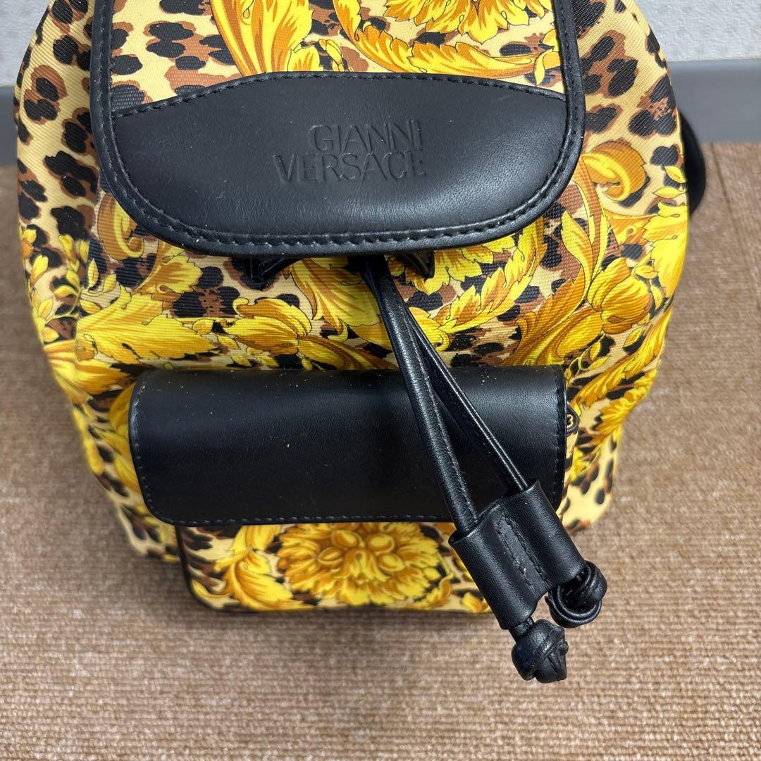 GIANNI VERSACE 花柄バックパック