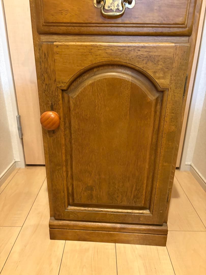 希少　karimoku / カリモク 電話台 FAX台 レトロ　アンティーク