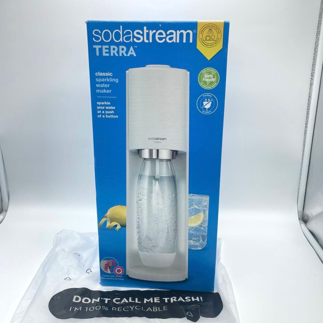 ◯ソーダストリーム テラ ホワイト 炭酸水メーカー
