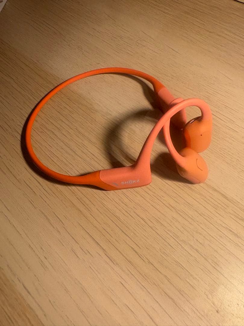 骨伝導イヤホン OPEN RUN PRO 2 オレンジ　サーモンピンク
