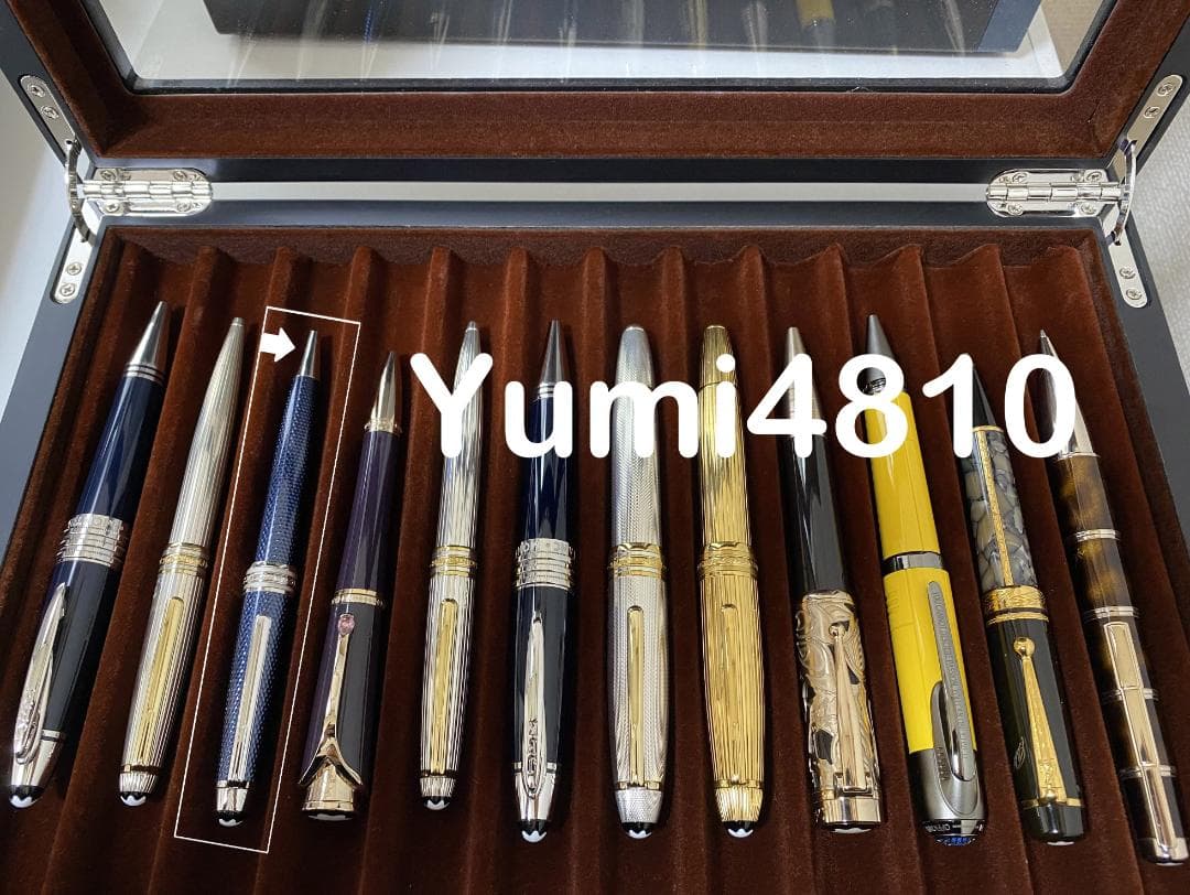 超美品 現行品 モンブラン ソリテール ブルーアワー ミッドサイズ ボールぺン