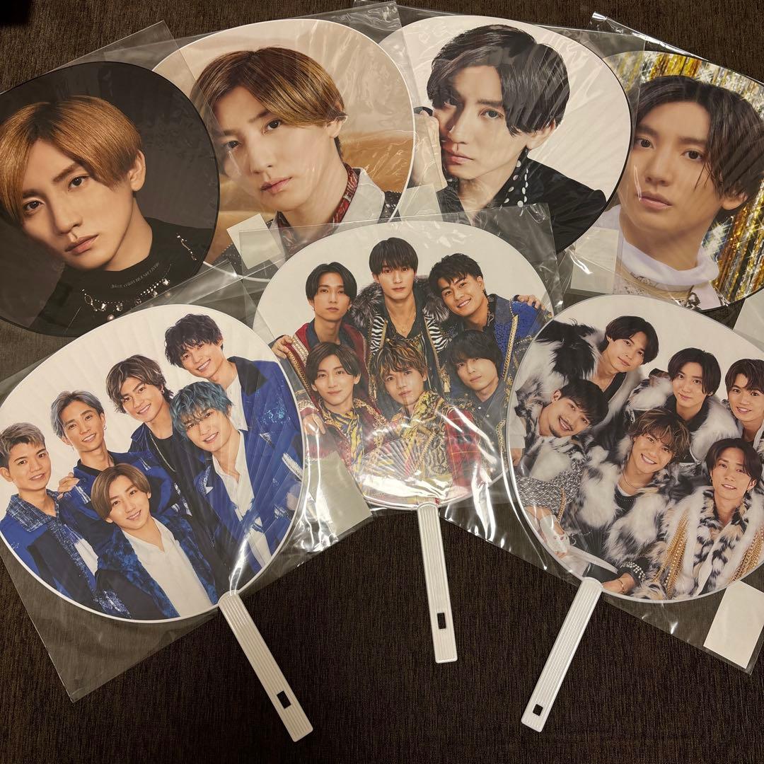 SixTONES うちわ 9枚セット(集合、京本大我)