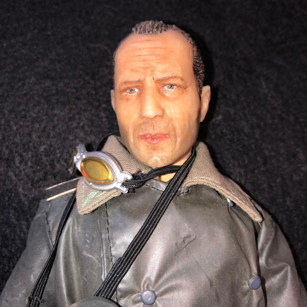 ブルースウイルスミリタリーフィギュアードイツオートバイ伝令兵