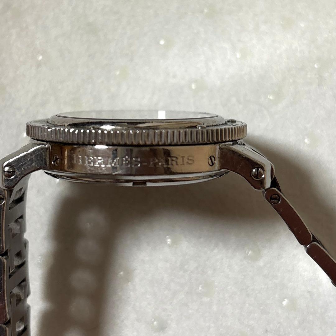 エルメス HERMES CL7.710 クリッパー ダイバー クォーツ メンズ