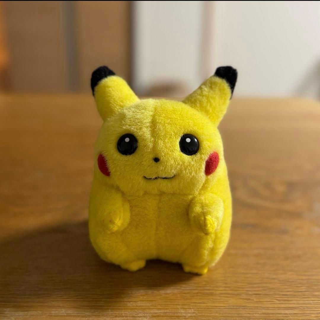 ピカチュウ ぬいぐるみ TOMY 初期 当時物 ポケットモンスター 初代 トミー