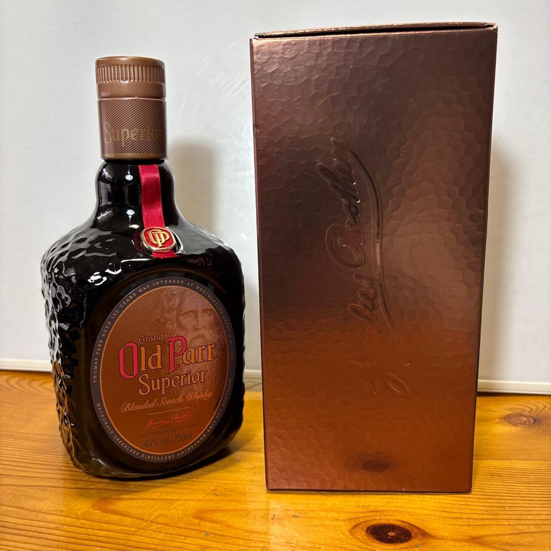 オールドパー スーペリア スコッチ ウイスキー 750ml 43% 箱付